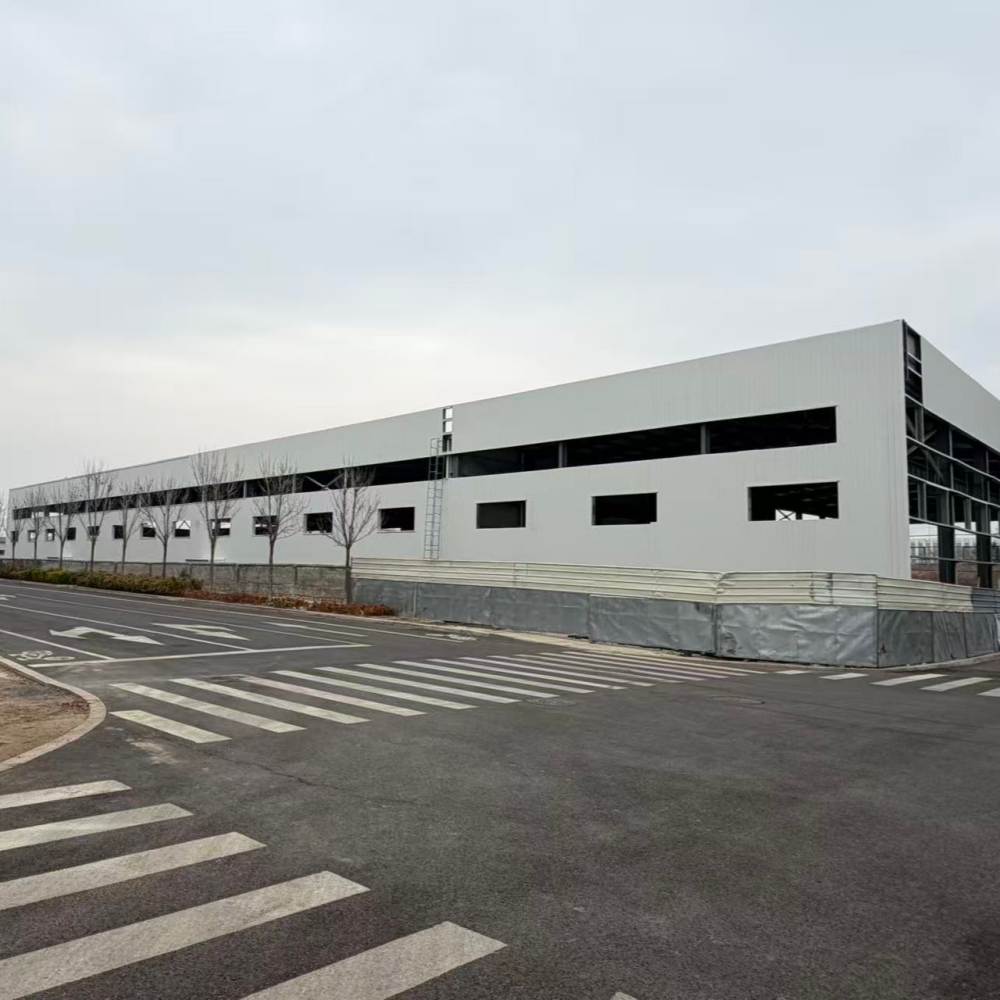المصنع مباشرة CE Q355 إطار البوابة الجاهزة الهيكل الصلب مستودع ورشة عمل البناء المعدني تصميم مخصص