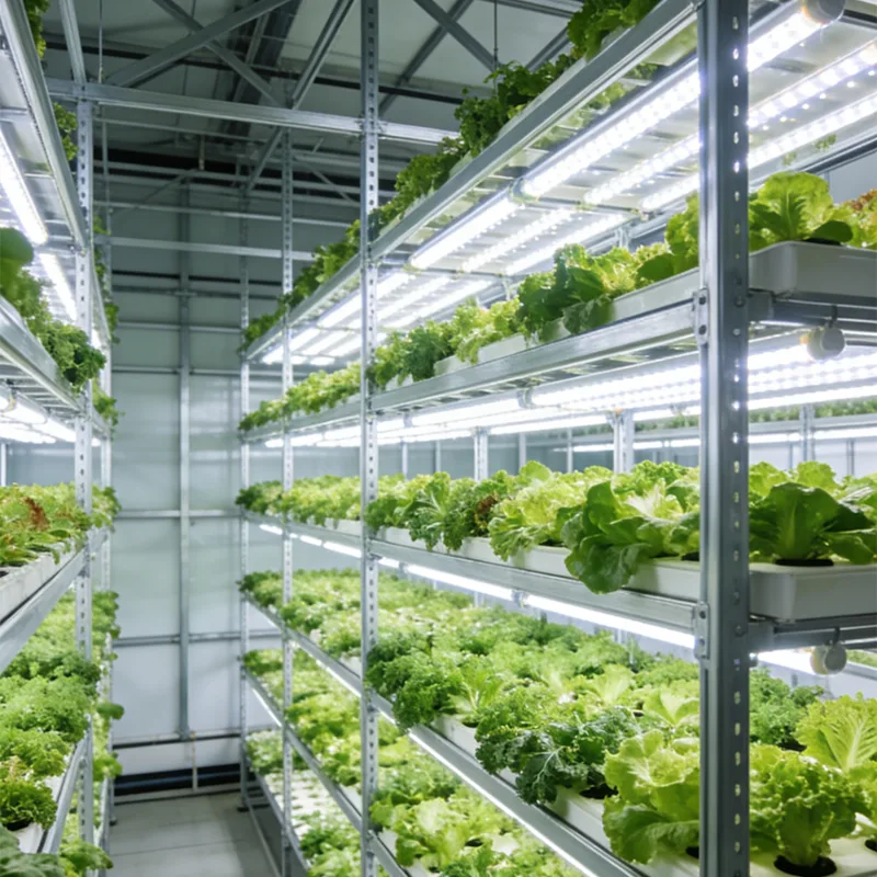 بيت زراعة الهيكل الصلب للزراعة المائية