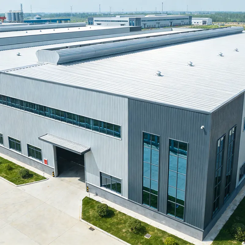 ورشة معالجة الهياكل الفولاذية الخفيفة