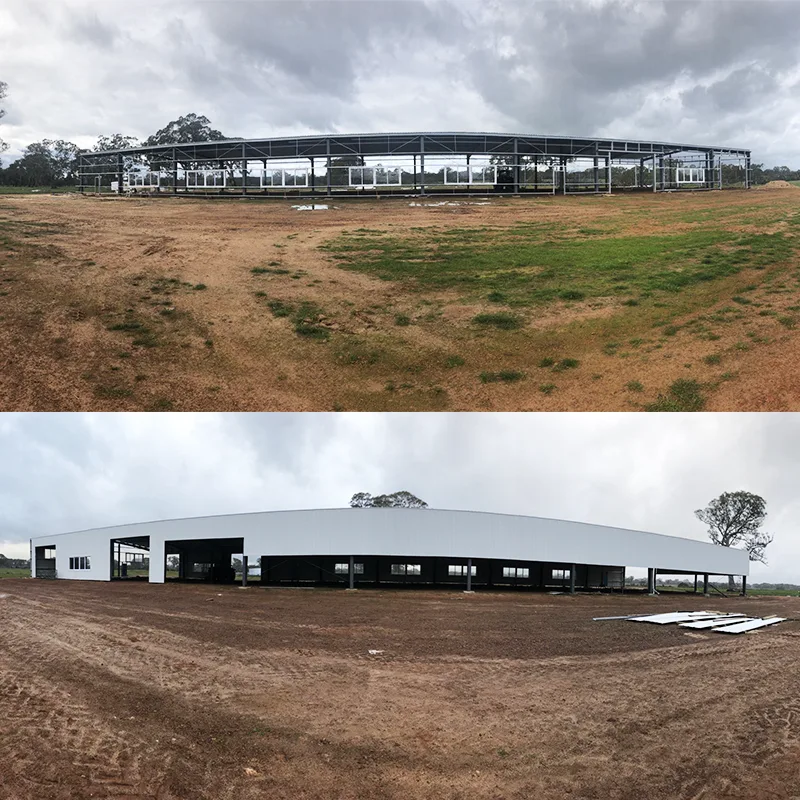 بيت المزرعة ذو الهيكل الصلب